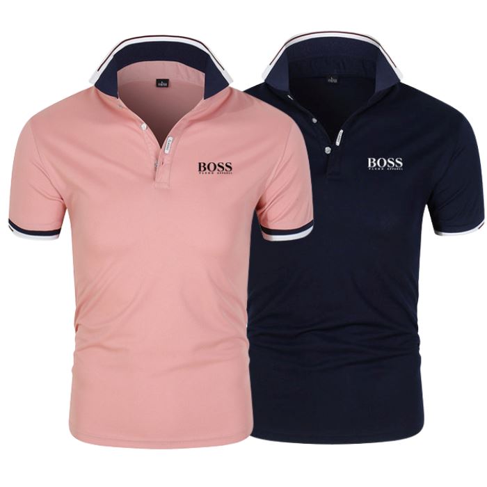 [PAYEZ 1 OBTENEZ 2] Kit 2 Polos Boss Essential - 5 DERNIÈRES UNITÉS