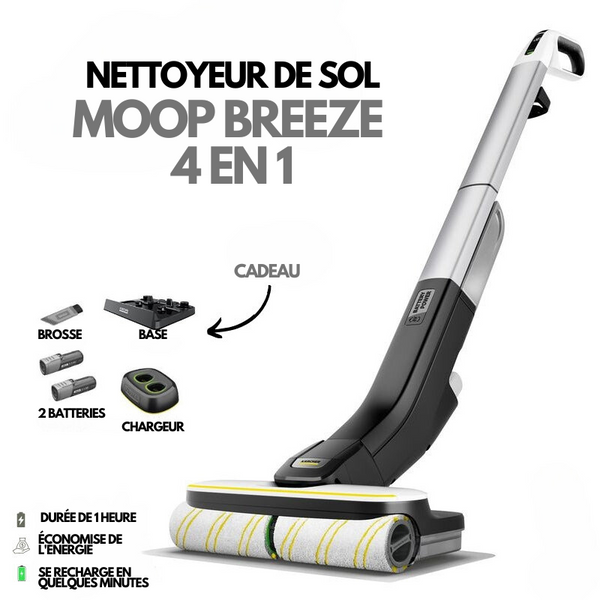 Nettoyeur de sol Moop Breeze 4 en 1