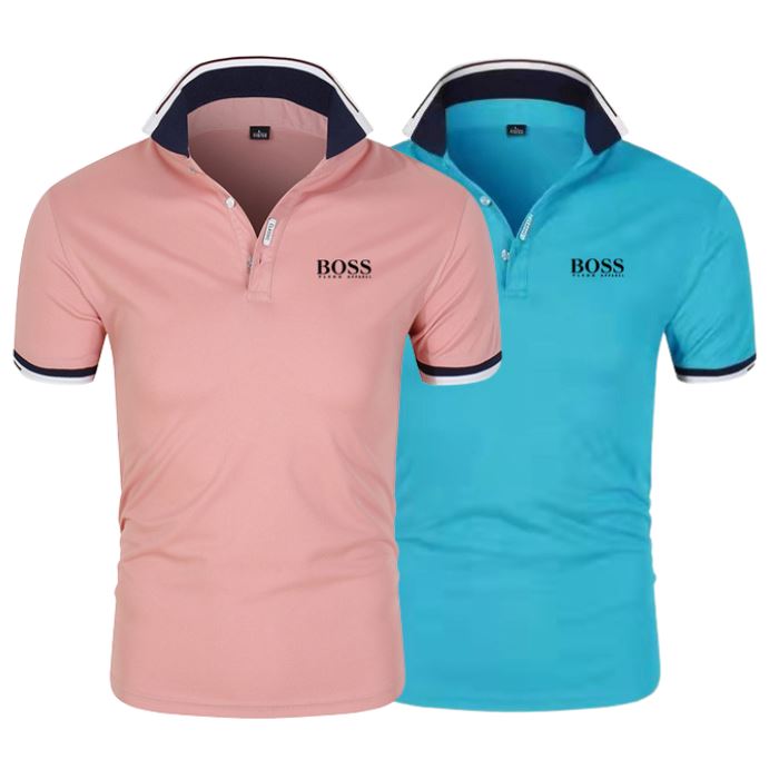 [PAYEZ 1 OBTENEZ 2] Kit 2 Polos Boss Essential - 5 DERNIÈRES UNITÉS