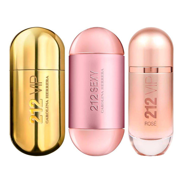 212 VIP Rosé, 212 VIP e 212 Sexy