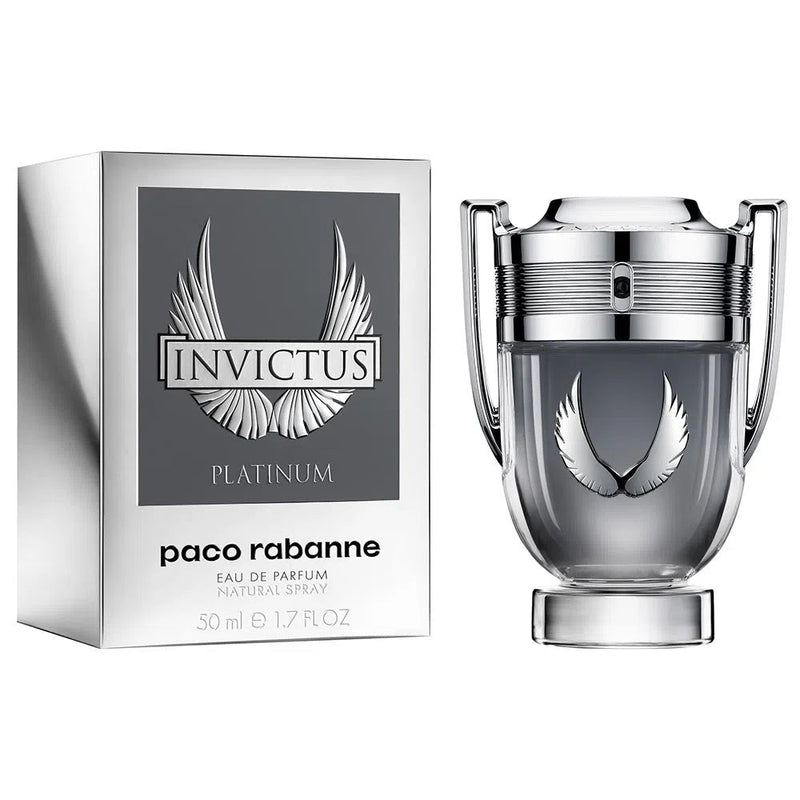 Invictus Platinum Paco Rabanne –  Parfum pour homme – Eau de Parfum - 100ml