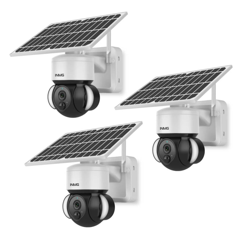 +2 Cam Solar Dome Caméra Rotative Sans-Fil