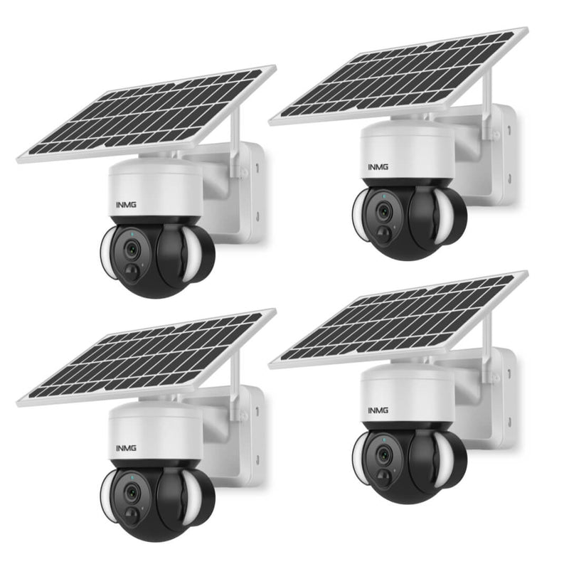 +2 Cam Solar Dome Caméra Rotative Sans-Fil